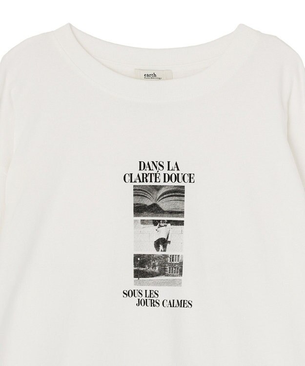 earth music&ecology 【綿100％】アソートグラフィックロンＴ C