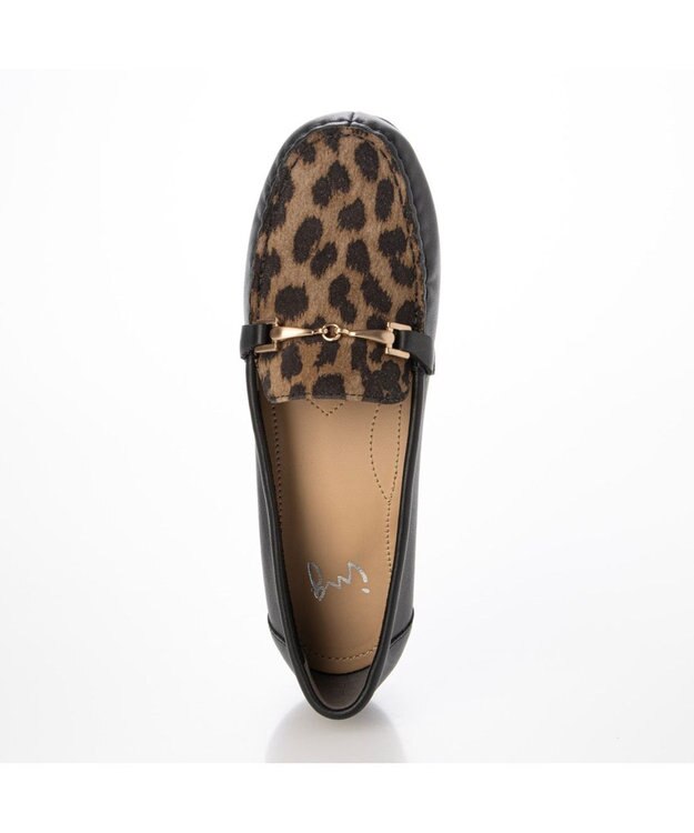 ing <ing>【3E】【サスティナブル】ビット付きモカシューズ ブラウンミックス