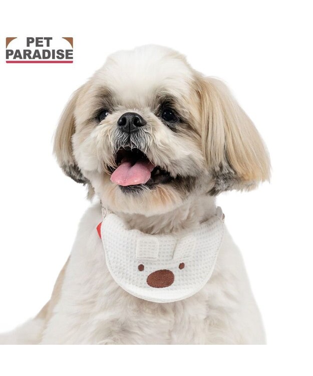 PET PARADISE リサとガスパール スタイ首輪 《リサ》 ＳＳ ホワイト