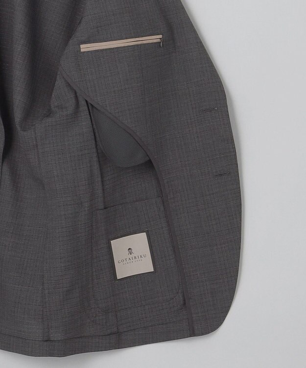 GOTAIRIKU 【AIRY MOVE / セットアップ対応】T/Ｗ Dot Air ジャケット グレー系8