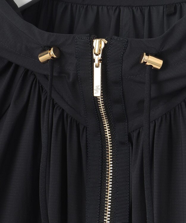 自由区 L 【カタログ掲載】ソフトナイロンリップ ブルゾン ネイビー