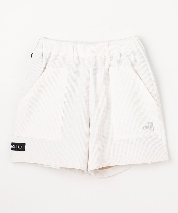 PW CIRCULUS 【WOMEN】ワッフルショーツ 2026年モデル ゴルフウェア レディース ホワイト系