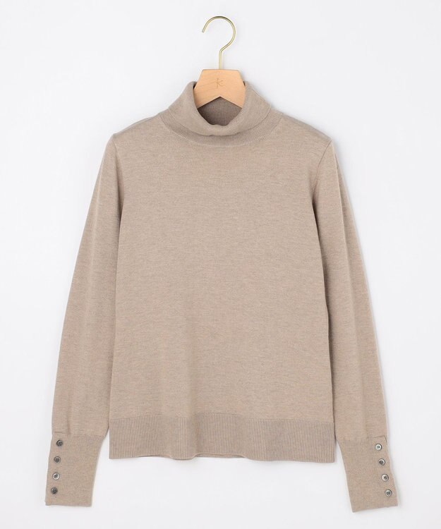 組曲 S ニューシックタートル ニット ベージュ系