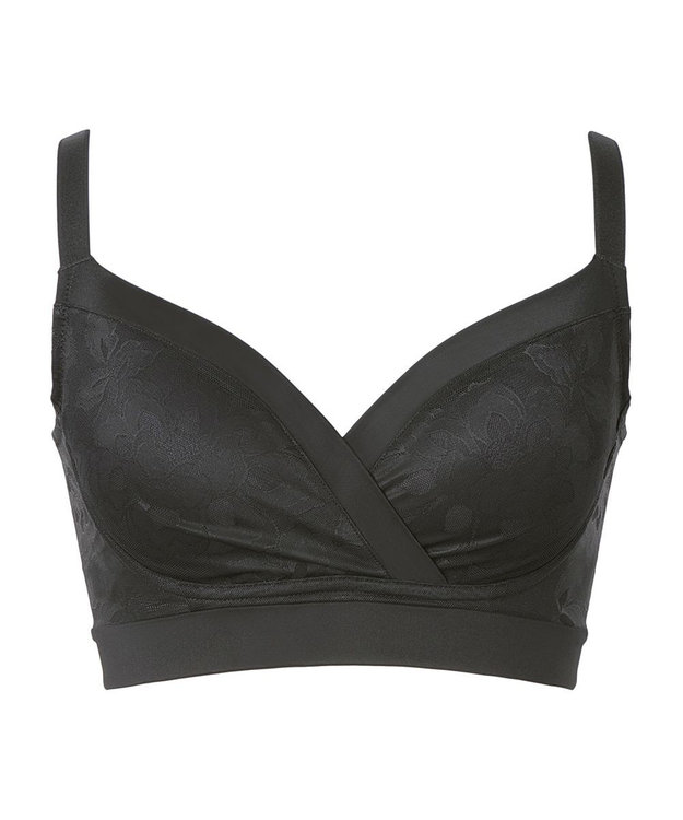 BRADELIS New York 【カヤビューティーラボ】はくだけ簡単!スタイルメイクブラ24 補正ブラ ブラック