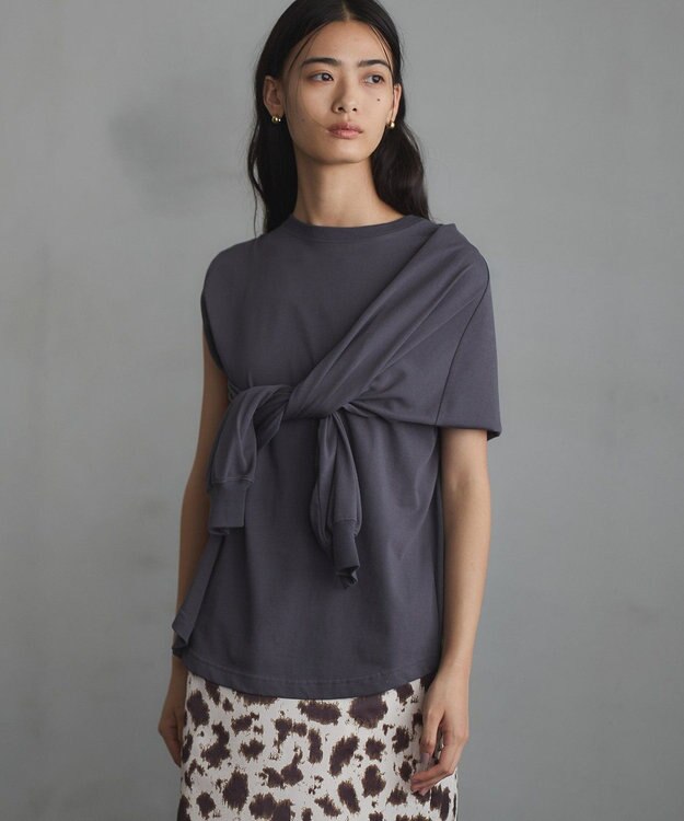 CRAFT STANDARD BOUTIQUE マルチウェイロンTee Charcoal Gray