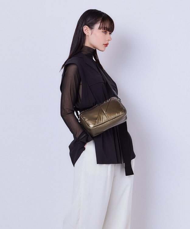 MioFIRANO UNIT A002 ショルダーバッグ BROWN