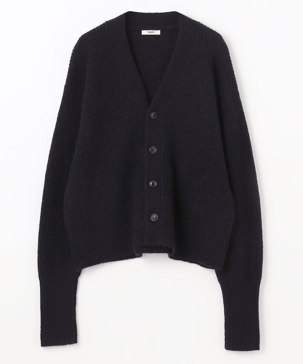 NAVE 【ReNAVE】ウールモヘア カーディガン ブラック系