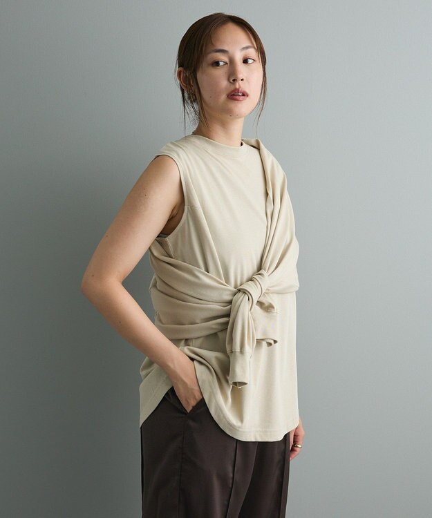 CRAFT STANDARD BOUTIQUE マルチウェイロンTee Beige