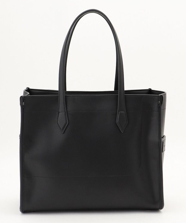 Y'SACCS リサイクルレザー　バインダーA4トートバッグ ブラック