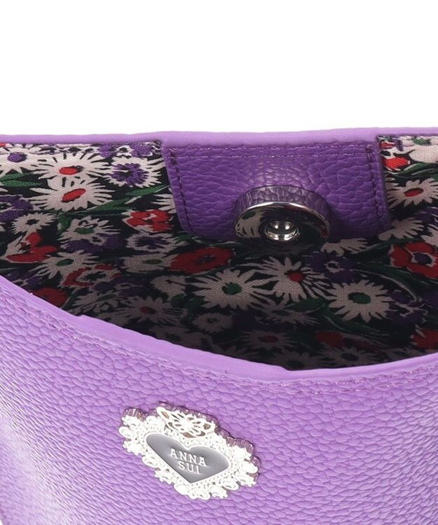 ANNA SUI トゥインクルハート ミニショルダー パープル