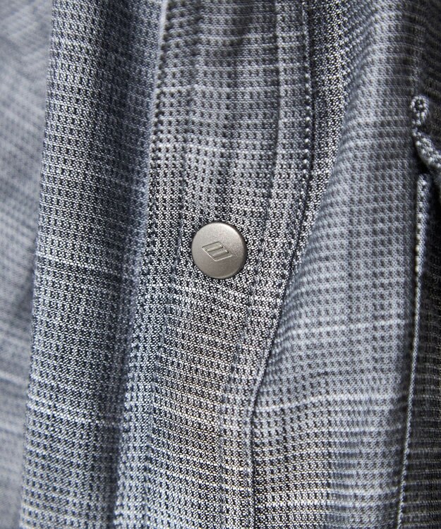 JOSEPH ABBOUD 【人気！1枚で2通りの着こなし】定番 リバーシブルシャツ ブルー系