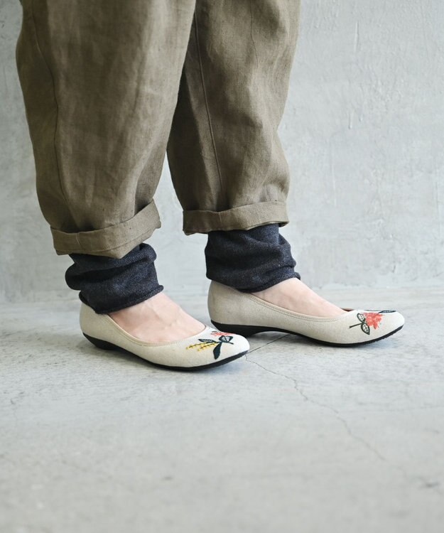 AND WOOL あったかルームパンツ チャコールグレー