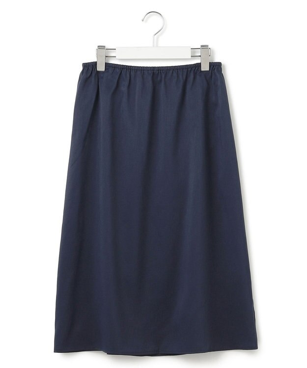 23区 【SLOW/一部店舗限定】クレープ フラワープリント ワンピース ネイビー系5