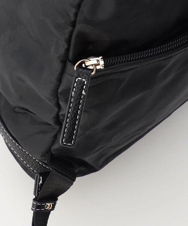 LA BAGAGERIE ジャカードスマートリュックサック ブラック