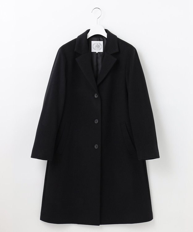 J.PRESS LADIES S アンゴラビーバー チェスターコート ブラック系