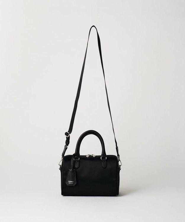 russet クラウズナイロン2WAYミニボストンバッグ(CE-1720-WEB) Black