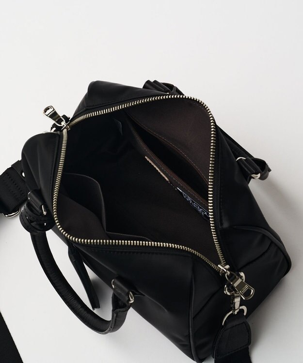 russet クラウズナイロン2WAYミニボストンバッグ(CE-1720-WEB) Black