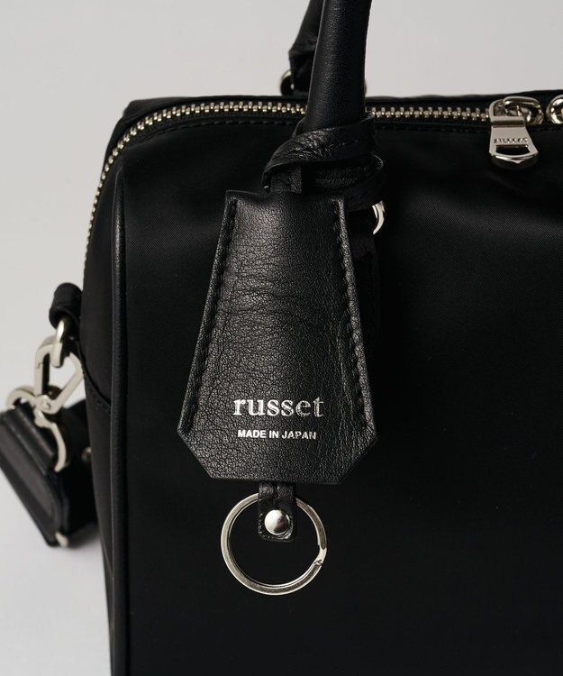 russet クラウズナイロン2WAYミニボストンバッグ(CE-1720-WEB) Black