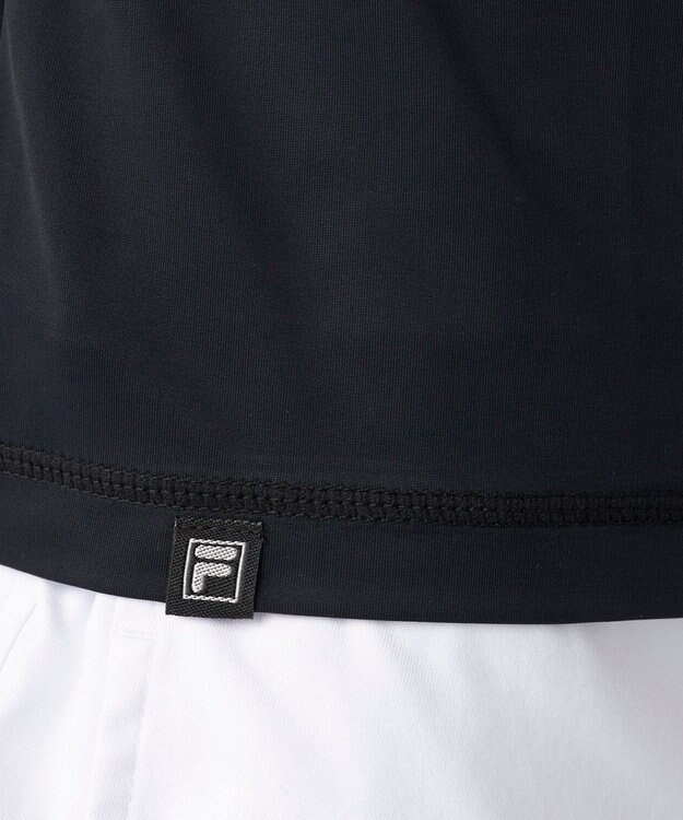 FILA GOLF／marie claire 【FILA GOLF】接触冷感ハイネックインナー ブラック