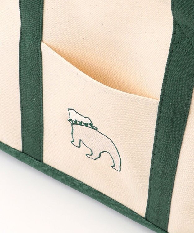 J.PRESS MEN ”このワンポイント”がたまらない【WEB限定】バックブルトートバッグ グリーン系