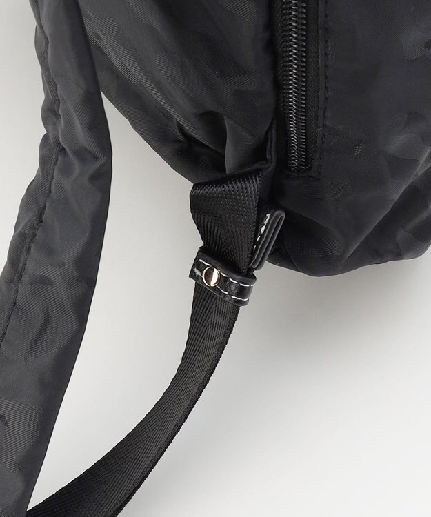 LA BAGAGERIE ジャカードスマートリュックサック ブラック