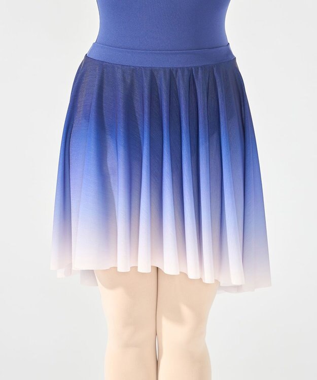 Chacott スカート ネイビーGD