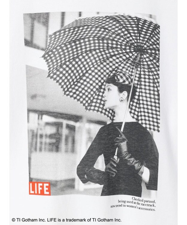 Green Parks ＬＩＦＥ　フォトプリントロングＴシャツ Black