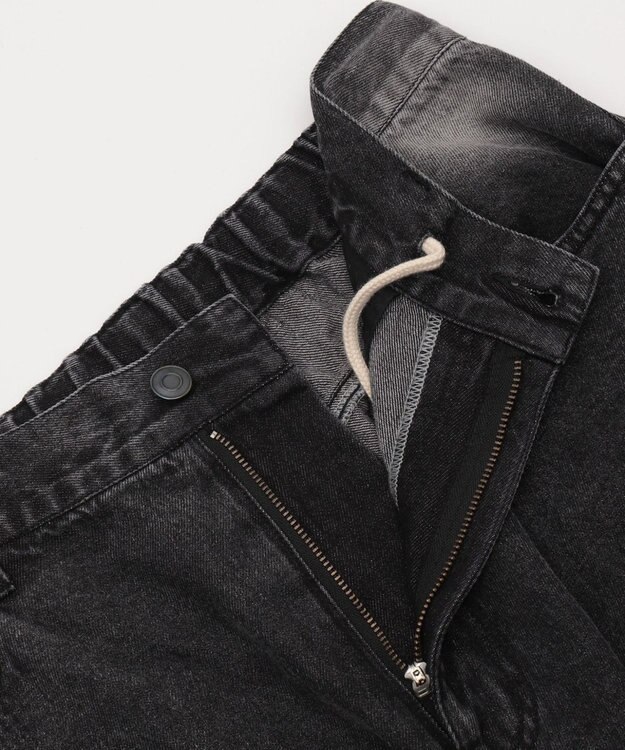 WEGO イージーマルチポケットデニムカーゴ デニムブラックソノタ