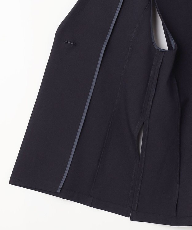 ANY SIS 【洗える】テーラード ジレ ネイビー