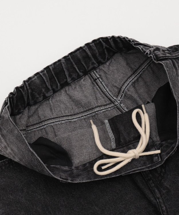 WEGO イージーマルチポケットデニムカーゴ デニムブラックソノタ