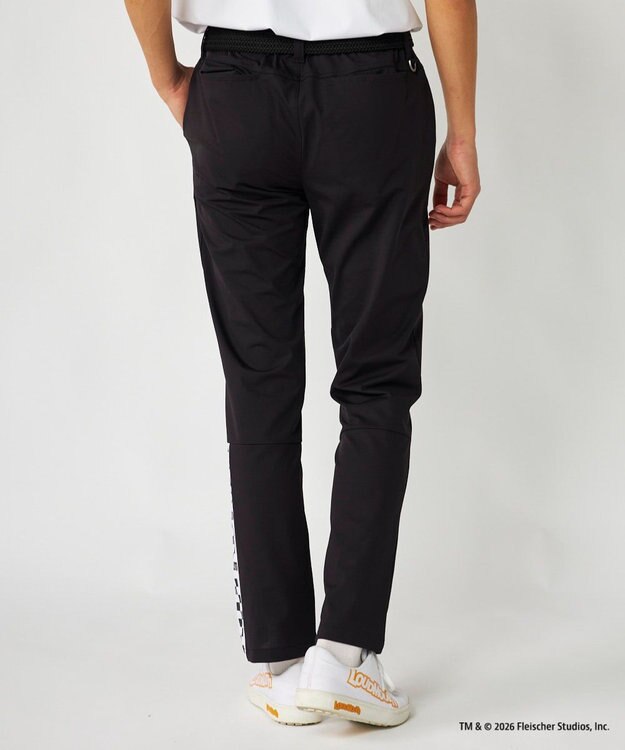 FILA GOLF／marie claire 【LOUDMOUTH×Betty Boop™】メンズ ロングパンツ Black