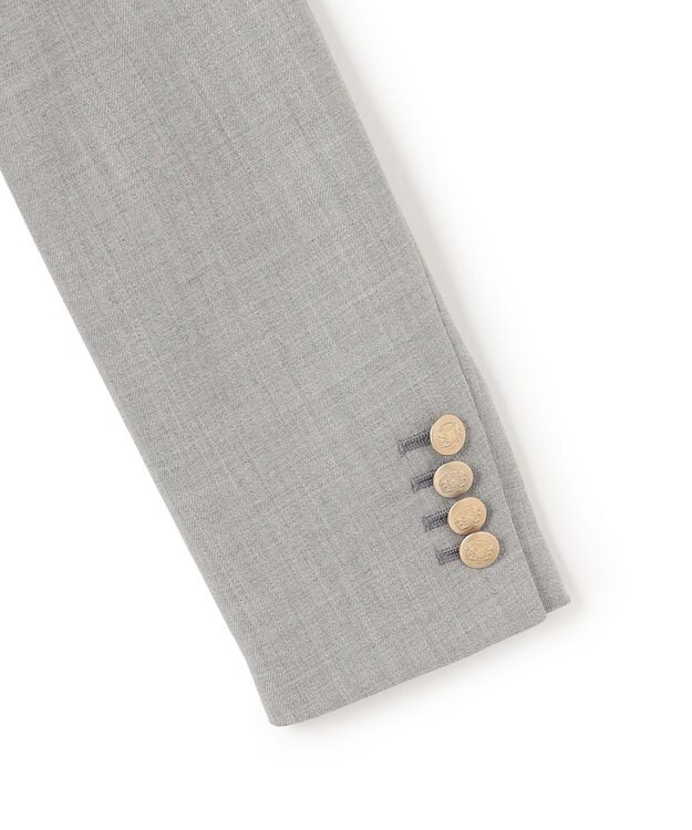 23区 【先行予約】TWギャバジン テーラード ジャケット ライトグレー系