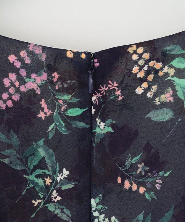 TOCCA 【洗える！】WATERCOLOR HARMONY ロングドレス オールドローズ系