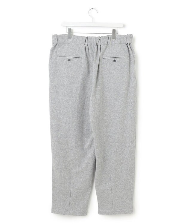 J.PRESS YORK STREET 【UNISEX】裏毛ワイドスウェットパンツ ライトグレー系