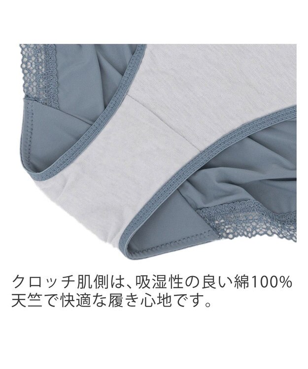 BRADELIS New York 【BRADELIS New York】クイックサポートスタイルショーツ22A1 ブルー