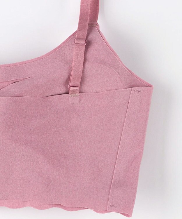 WACOAL 【GOCOCi ゴコチ】 ノンワイヤー ハーフトップ 伸びのよい素材を使用 ムレにくく快適 フラット仕上げ ホックなし ブラトップ レディース CGG220 /ワコール ストロベリー