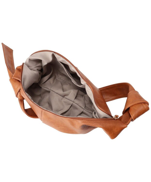 Green Parks バンドハンドルクロワッサンバック Camel