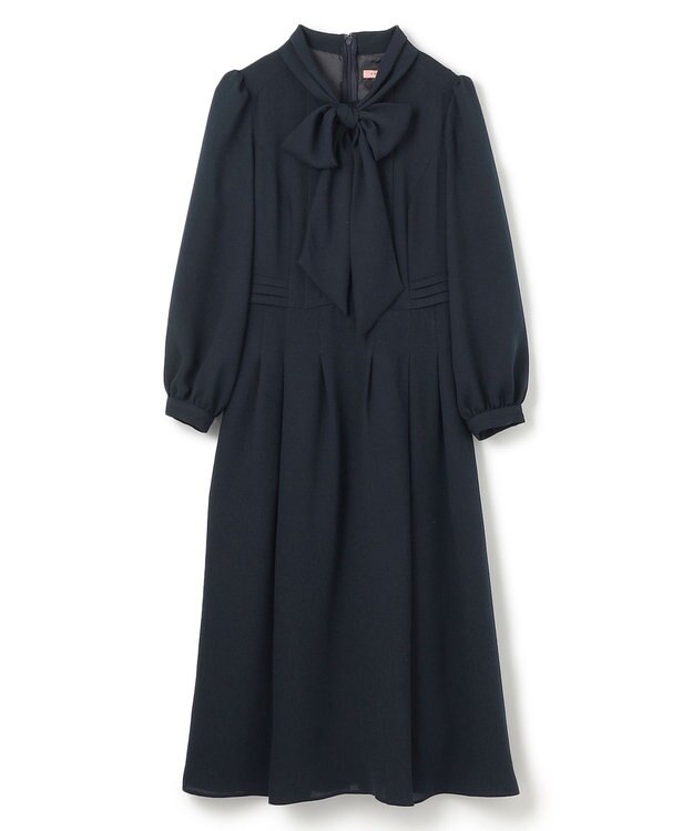 TOCCA 【洗える・消臭】PROMISE RIBBON ROSETTE ドレス ネイビー系