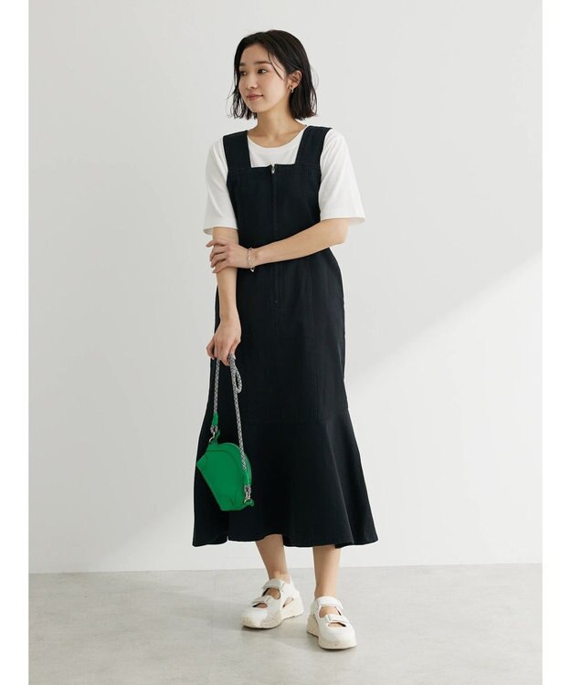 Green Parks ・ＳＵＧＡＲ　ＳＰＯＯＮ　ツイルマーメイドジャンスカ Black