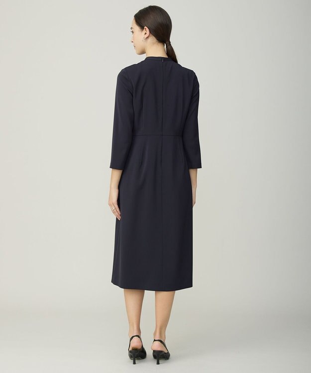 ICB Fied ハイネック ワンピース ネイビー