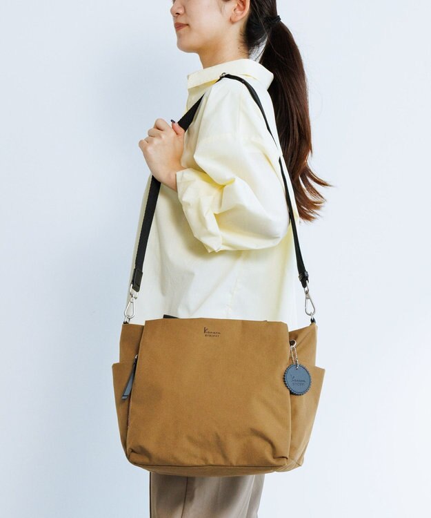 ACE BAGS & LUGGAGE Kanana project COLLECTION サリール2 LTD ショルダーバッグ ２気室 17964 カナナプロジェクトコレクション キャメル