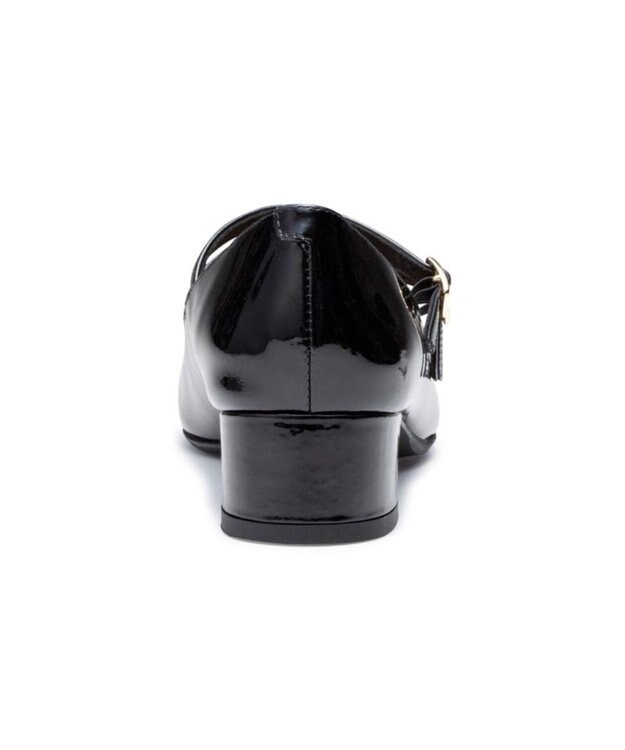 REGAL FOOT COMMUNITY 【リーガルレディース】F52R ダブルストラップパンプス パンプス オークエナメル