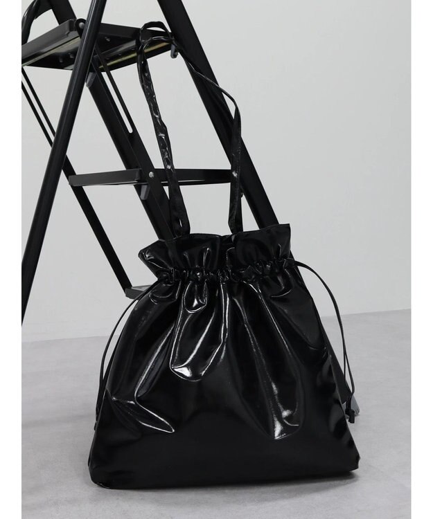 CRAFT STANDARD BOUTIQUE メタリック巾着トート Black