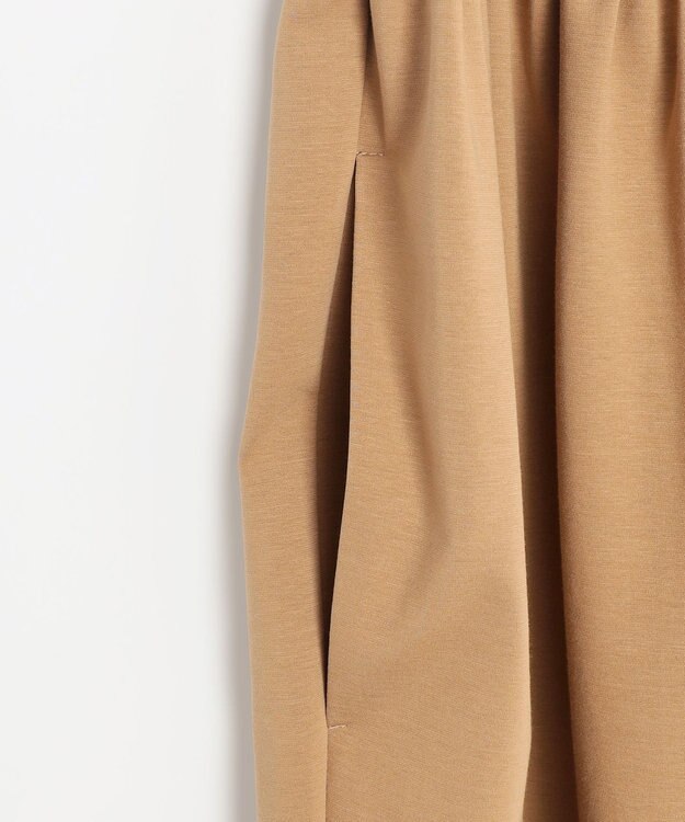 #Newans 【洗える】コクーンシルエットロングワンピース ベージュ