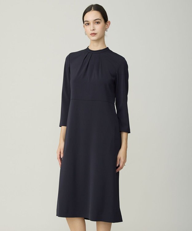 ICB Fied ハイネック ワンピース ネイビー