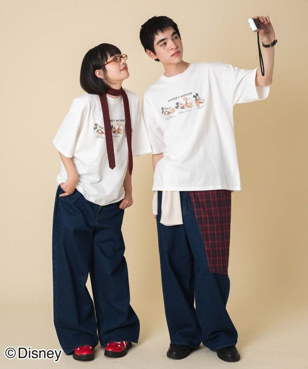 WEGO 【新柄追加/ユニセックス着用アイテム/SMLサイズ展開】DISNEY/グラフィックT（S） 柄7