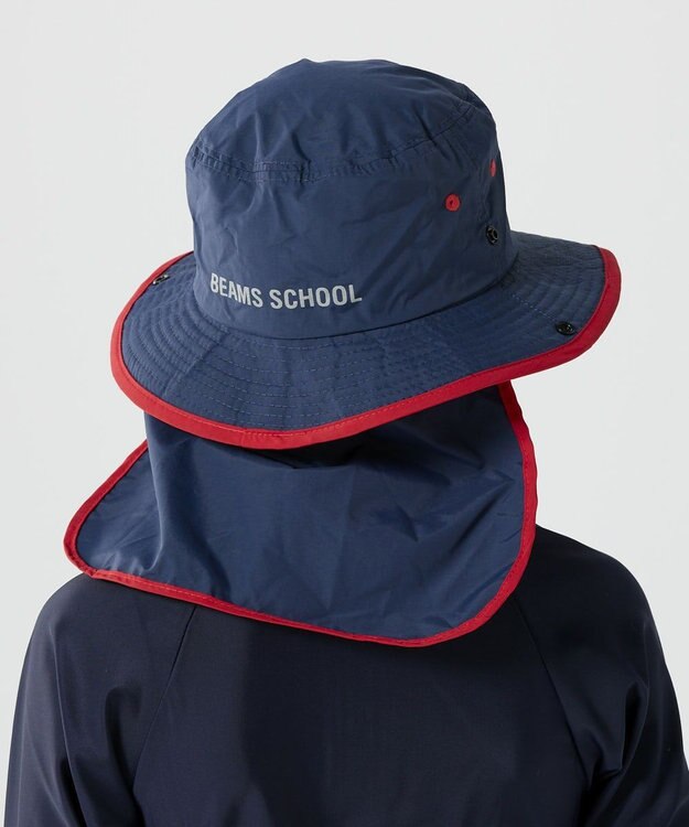 BEAMS SCHOOL マリンハット キッズ ネイビー