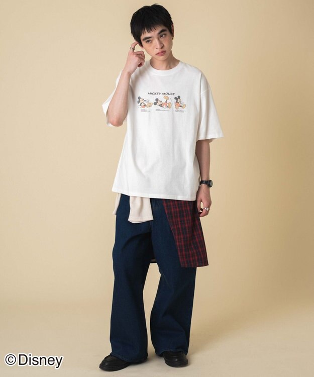 WEGO 【新柄追加/ユニセックス着用アイテム/SMLサイズ展開】DISNEY/グラフィックT（S） 柄7