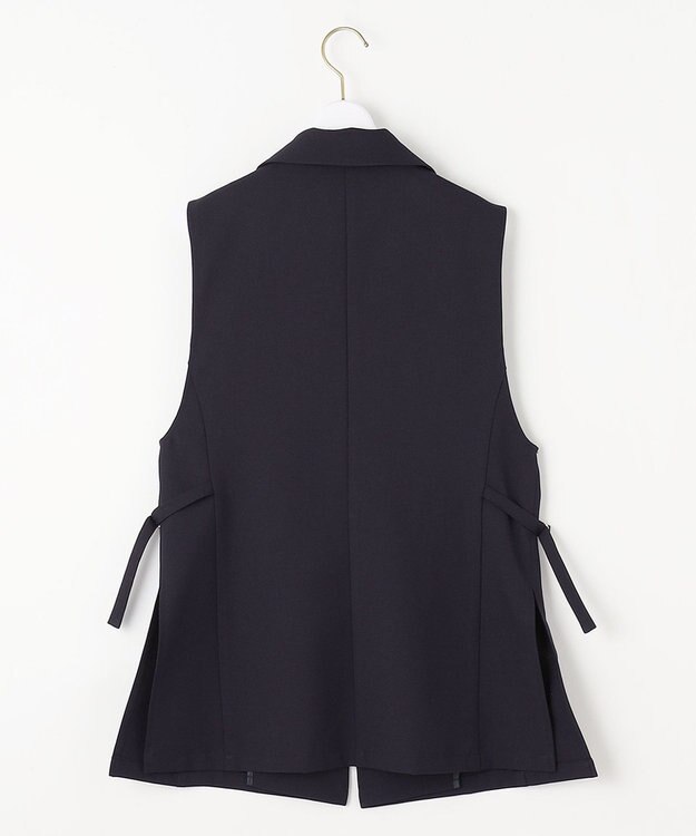 ANY SIS 【洗える】テーラード ジレ ネイビー