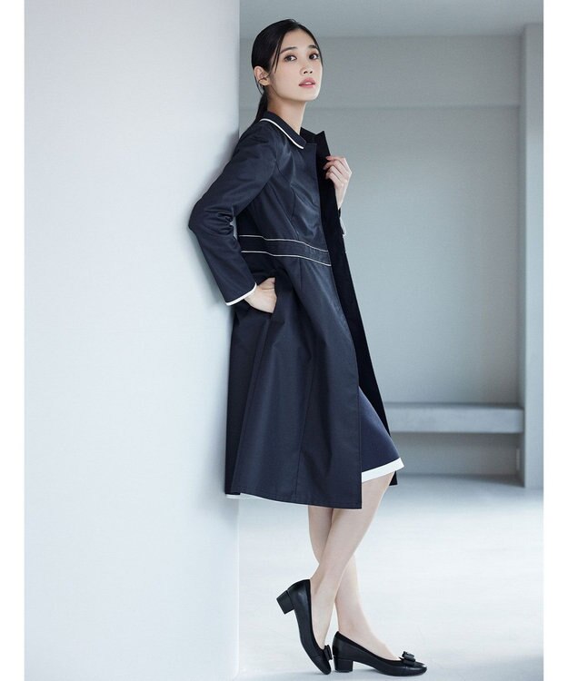 TOCCA 【洗える！】CLOUDY KNIT DRESS ニットドレス ネイビー系